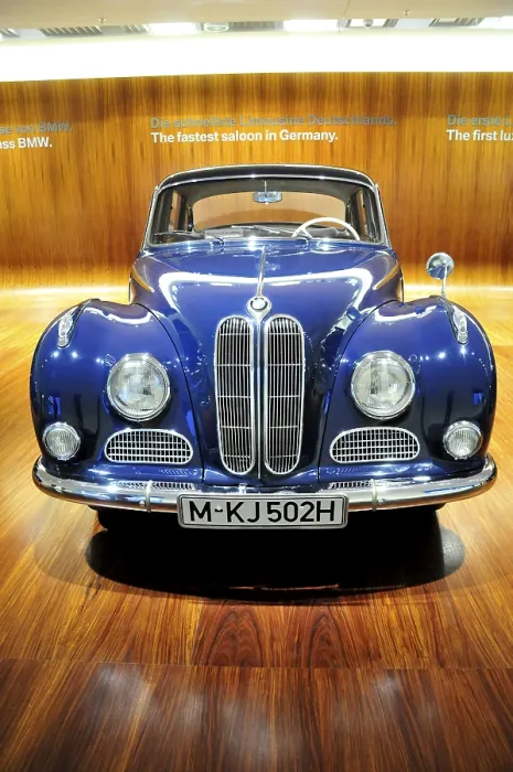 Framed Print : BMW 502 from 1954, BMW Museum, Munich