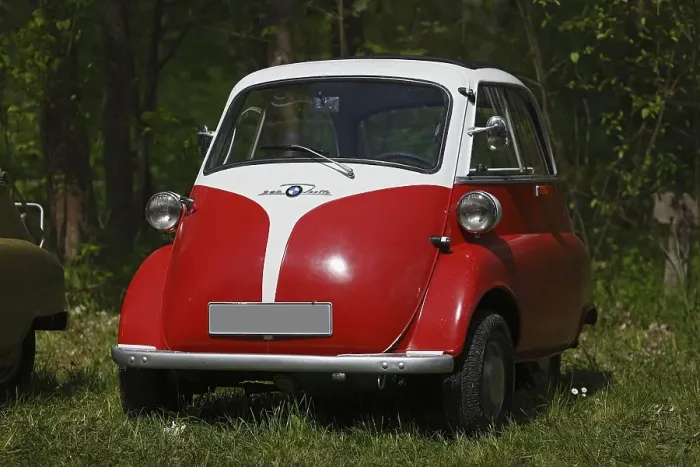 Framed Print : BMW Isetta, classic car Framed Print : BMW Isetta, classic car