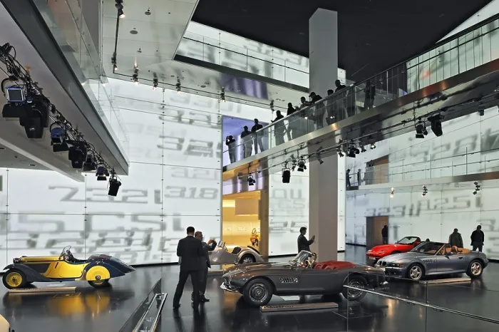 Framed Print : BMW Museum, Munich, Bavaria, Germany, Europe