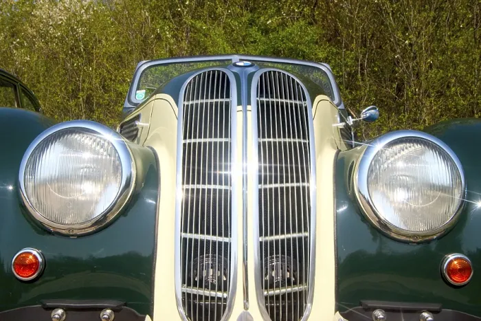 Framed Print : BMW Oldtimer