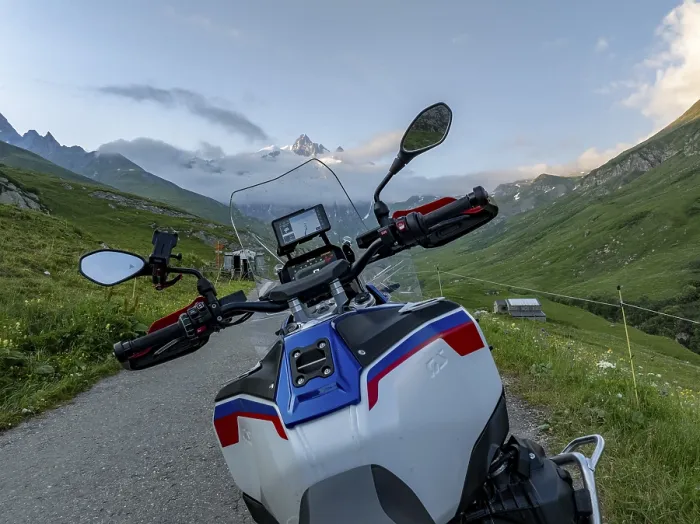 Framed Print : BMW R1300 GS Adventure motorbike