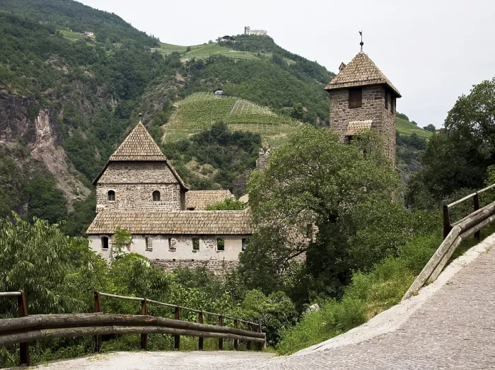 Framed Print : Bolzano, Runkelstein Castle. High castle from 1237