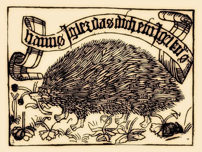 Framed Print : Bookplate of Johannes Knabensperg Framed Print : Bookplate of Johannes Knabensperg