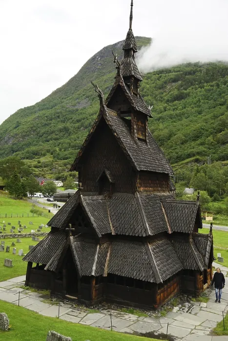 Framed Print : Borgund Stave Church, Borgund, Lardal Municipality Framed Print : Borgund Stave Church, Borgund, Lardal Municipality