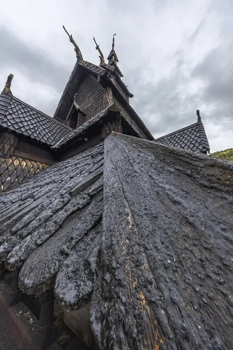 Framed Print : Borgund Stave Church, Vestland, Norway Framed Print : Borgund Stave Church, Vestland, Norway