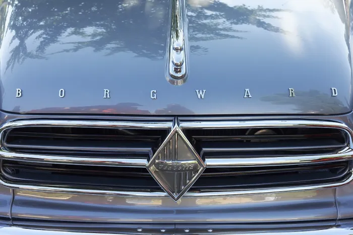 Framed Print : Front of Borgward Isabella cabriolet Framed Print : Front of Borgward Isabella cabriolet