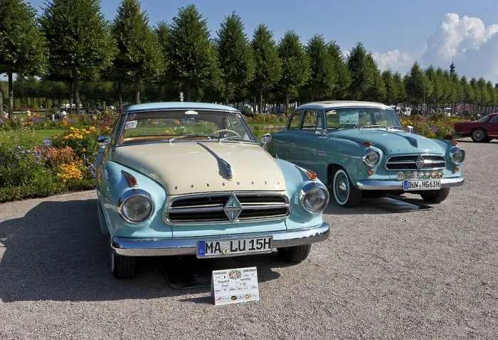 Framed Print : Borgward Isabella Coupe, built in 1960