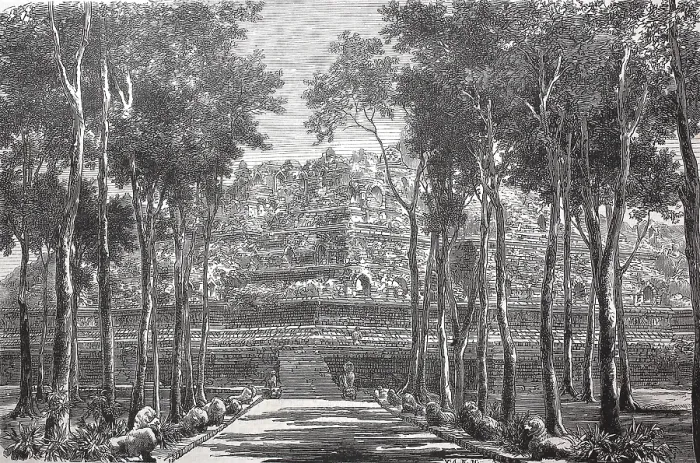 Framed Print : Borobudur, Borobodur, die groBte buddhistische Tempelanlage der Welt Framed Print : Borobudur, Borobodur, die groBte buddhistische Tempelanlage der Welt