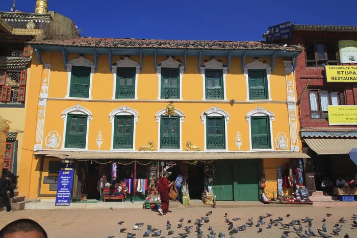 Framed Print : Boudhanath is a buddhist stupa in Kathmandu