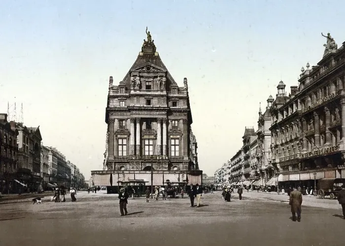 Framed Print : Boulevard du Nord et de la Senne