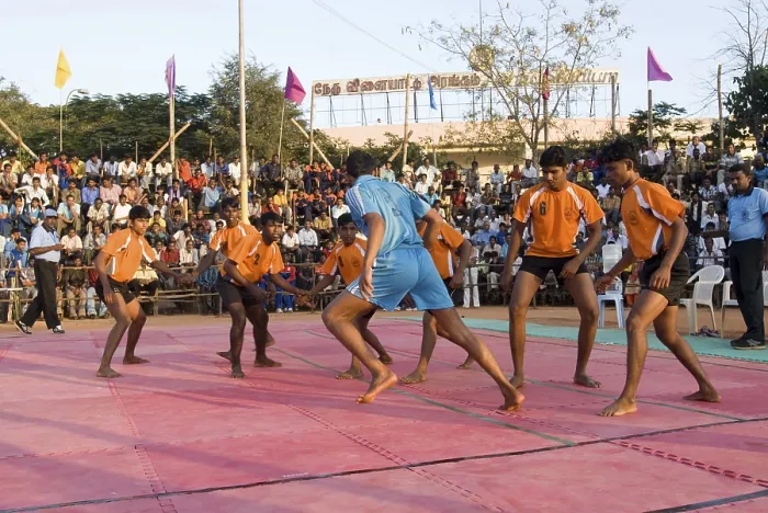 Framed Print : Boys playing Kabaddi game at Coimbatore Framed Print : Boys playing Kabaddi game at Coimbatore