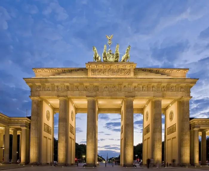 Framed Print : Brandenburg Gate, Berlin, Germany, Europe
