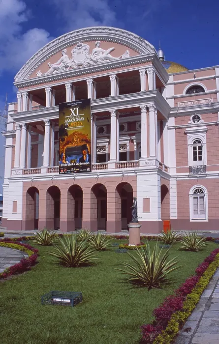 Framed Print : Brazil: The opera in Manaus City in the Amazonas Delta