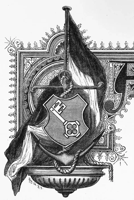 Framed Print : Bremen, symbol, emblem, flag, key Framed Print : Bremen, symbol, emblem, flag, key