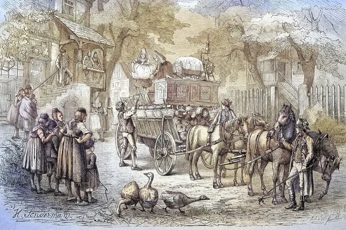 Framed Print : Bridal carriage in Schwaelmergrund