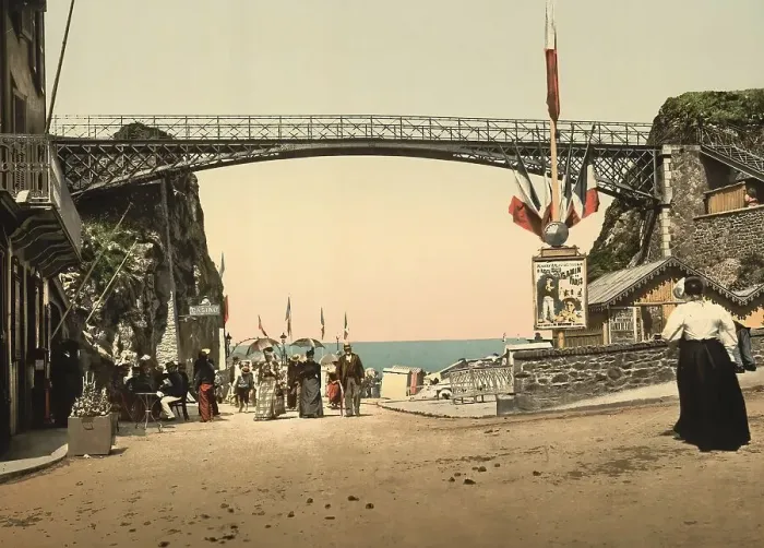 Framed Print : Bridge La Trauchee des Anglais