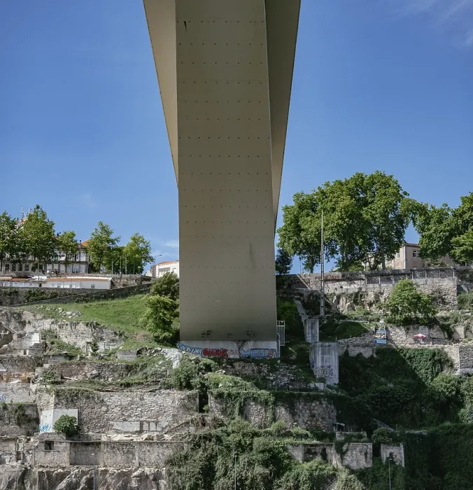 Framed Print : Bridges over Douro River in Porto, Portugal