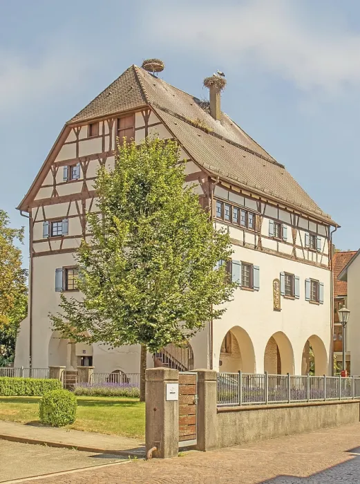 Framed Print : Buchauer Amtshaus Bad-Saulgau