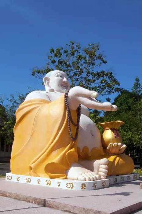 Framed Print : Budai (Chinese: 布袋)