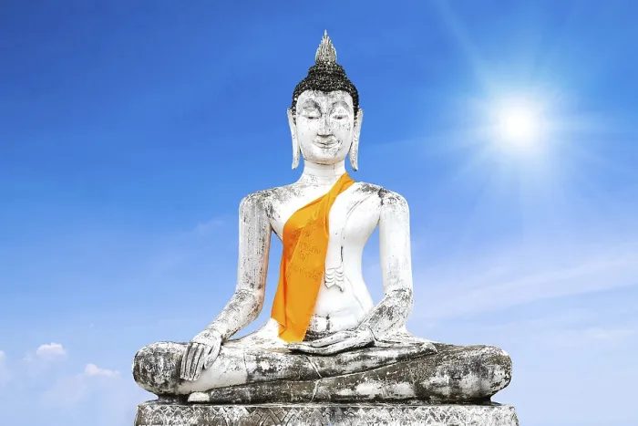 Framed Print : Buddha in Ayutthaya, Thailand, Ayutthaya