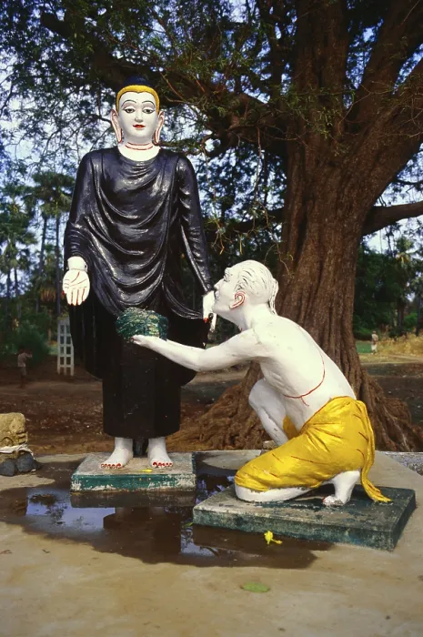 Framed Print : Buddha, Bodhgaya, Bihar, India, Asia