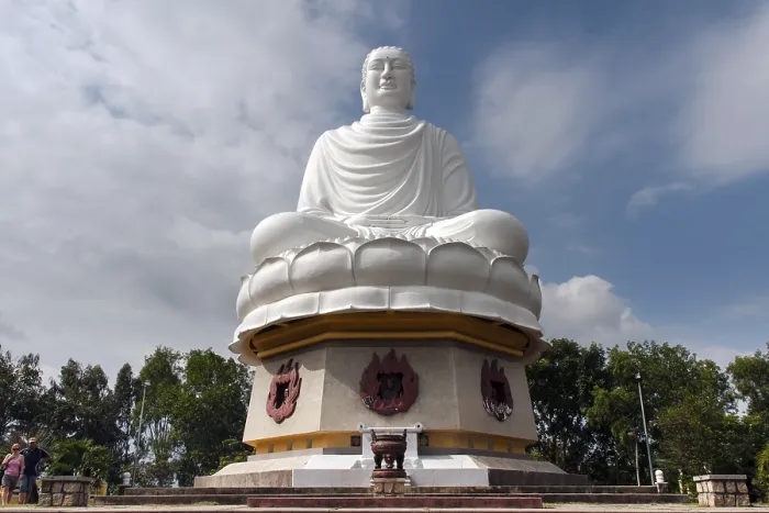 Framed Print : Buddha of Long Sơn, Long Sơn Pagoda Framed Print : Buddha of Long Sơn, Long Sơn Pagoda
