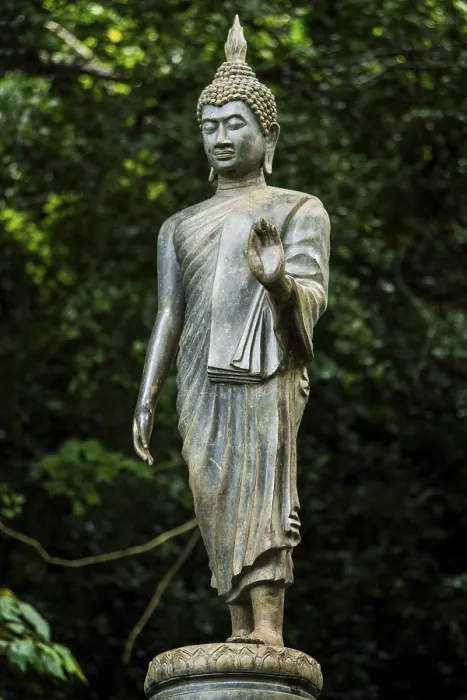 Framed Print : Buddha statue, arts and crafts