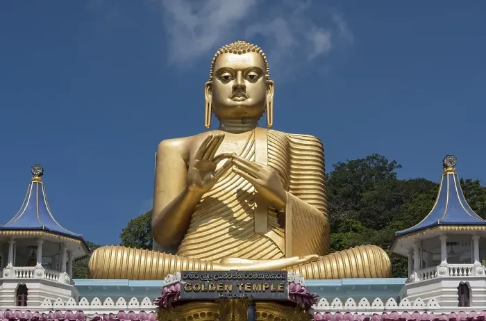 Framed Print : Buddha statue, Dambulla, Sri Lanka, Asia Framed Print : Buddha statue, Dambulla, Sri Lanka, Asia
