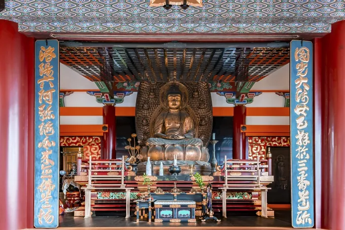 Framed Print : Buddha Statue in Kiyomizu-dera Temple