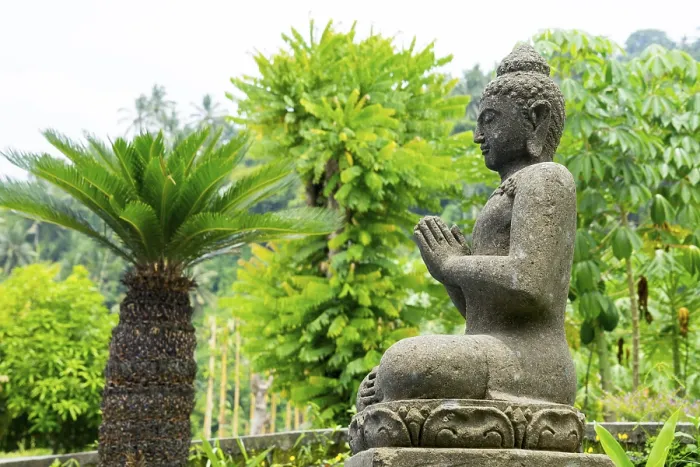 Framed Print : Buddha statue, Sidemen, Bali, Indonesia