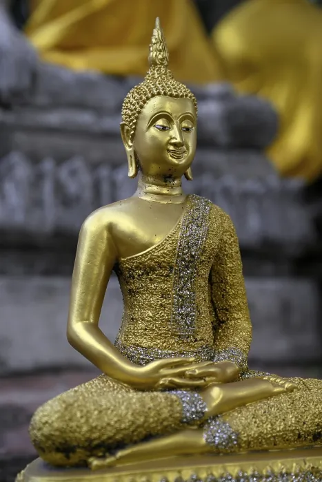 Framed Print : Buddha statue in Wat Yai Chai Mongkhon Framed Print : Buddha statue in Wat Yai Chai Mongkhon