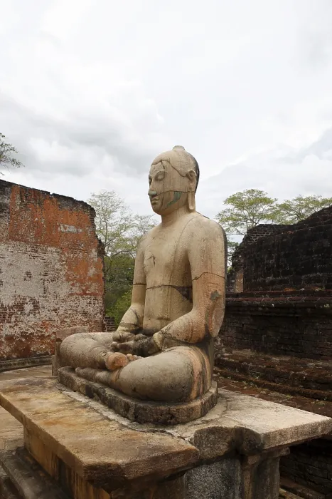 Framed Print : Buddha statue, World Heritage site