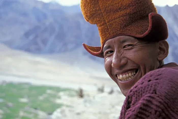 Framed Print : Buddhist, Gelugpa monk, Tongde monastery