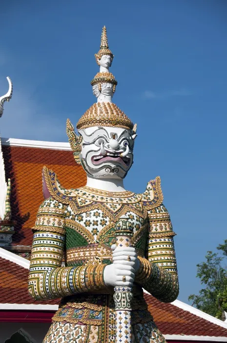 Framed Print : In Buddhist mythology, the Yakṣa (Yaksha or Yak) are the attendants of Vaisravaṇa