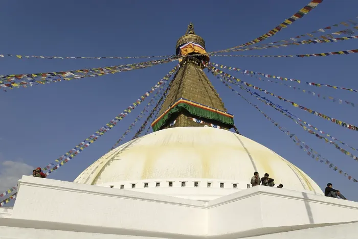 Framed Print : Buddhist stupa of Bodhnath (Boudha) Framed Print : Buddhist stupa of Bodhnath (Boudha)