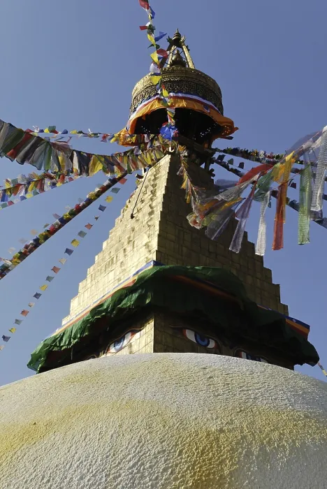 Framed Print : Buddhist stupa of Bodhnath (Boudha)