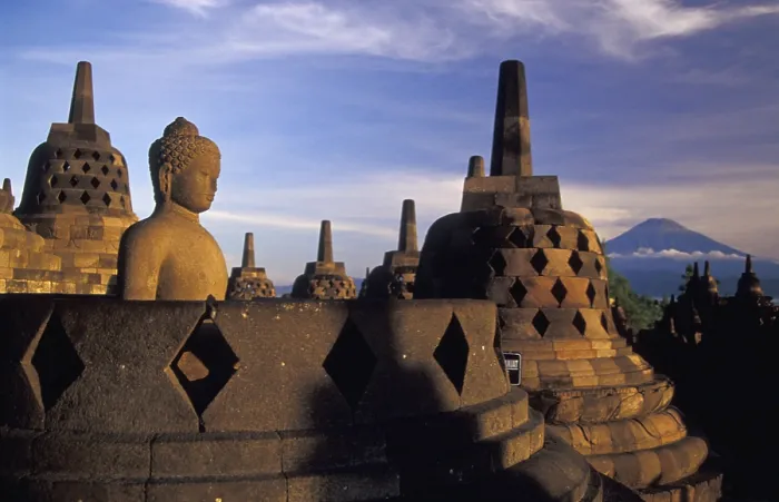 Framed Print : Buddhist temple, Borobudur, Java, Indonesia Framed Print : Buddhist temple, Borobudur, Java, Indonesia