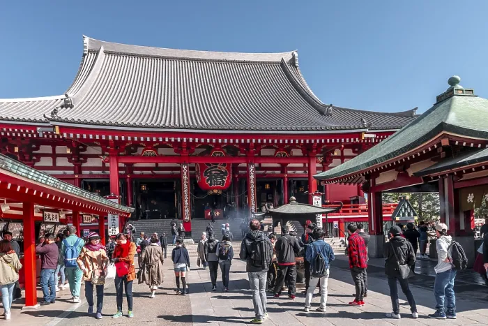 Framed Print : Buddhist temple complex, Senso-ji Temple Framed Print : Buddhist temple complex, Senso-ji Temple