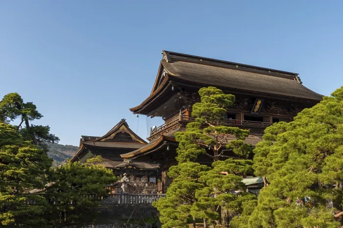 Framed Print : Buddhist ZenkO-ji Temple, Nagano, Japan, Asia