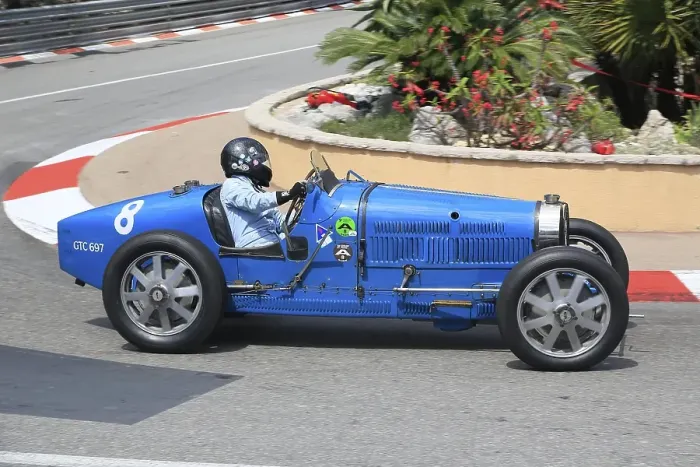 Framed Print : Bugatti 35B of 1929, 10th Grand Prix Monaco Historique 2016
