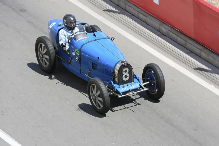 Framed Print : Bugatti 35B of 1929, 10th Grand Prix Monaco Historique 2016