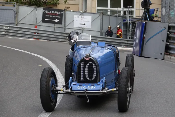 Framed Print : Bugatti 35B from 1929, parade of vintage pre-war racing cars