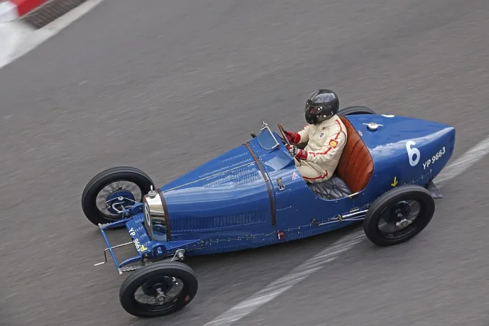 Framed Print : Bugatti 37 from 1926, parade of vintage pre-war racing cars