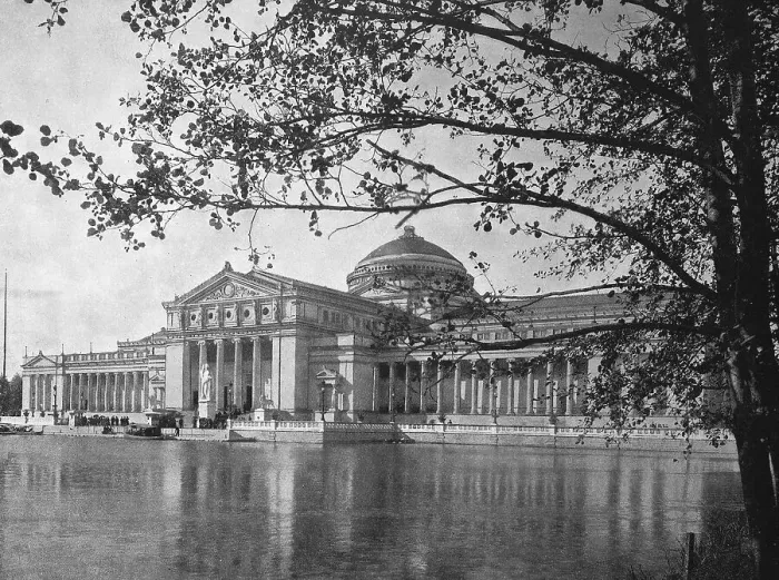 Framed Print : Building at the territory of the World Exposition 1893