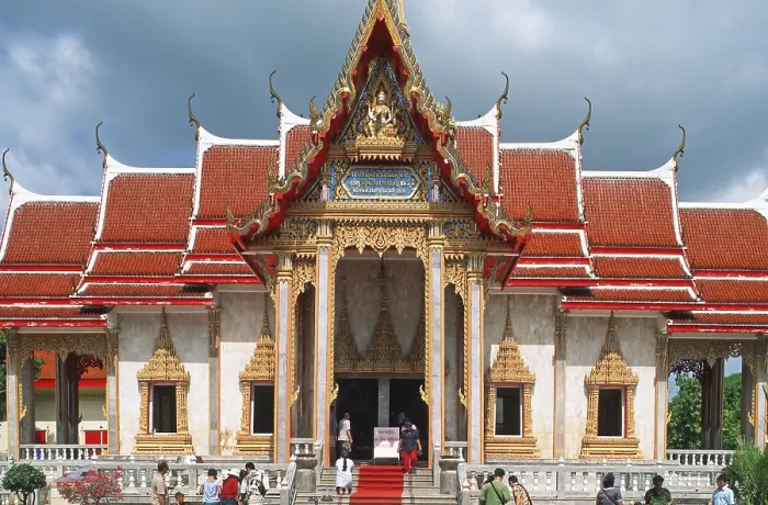 Framed Print : Building, Wat Chalong monastery Framed Print : Building, Wat Chalong monastery