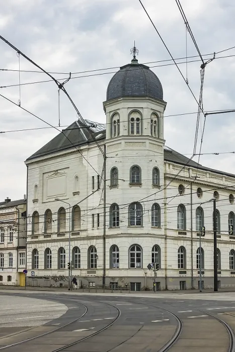 Framed Print : Buildings in the Hanseatic City of Rostock