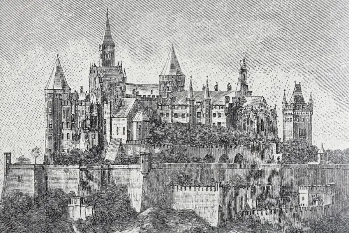 Framed Print : Burg Hohenzollern Castle, Baden-Wuerttemberg