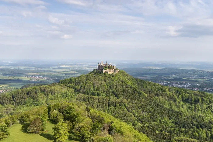Framed Print : Burg Hohenzollern Castle, Zollernalbkreis district