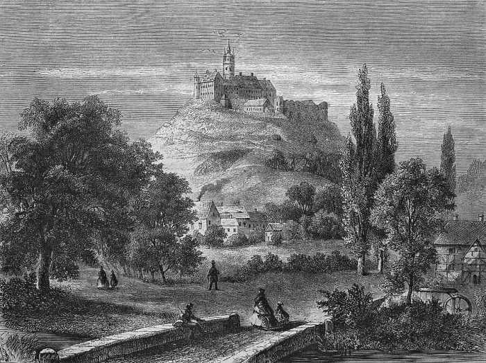Framed Print : Burg Ronneburg Castle, Hesse, Germany