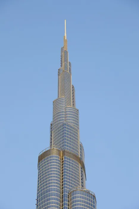 Framed Print : Detail of the Burj Khalifa, Dubai